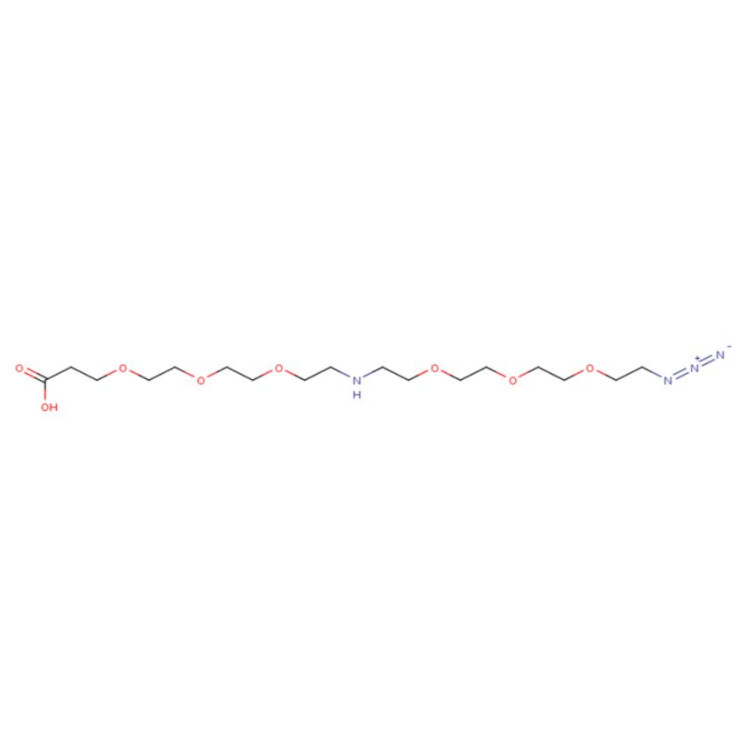 N-(Azido-PEG3)-NH-PEG3-acid HCl salt，N-(Azido-PEG3)-NH-PEG3-acid